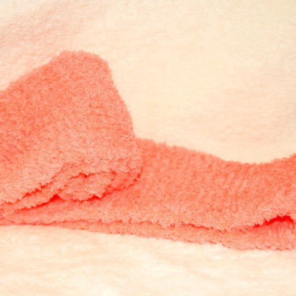 Handmade Black , Coral Scarf & Mug Gift Set - Picture 5 of 5